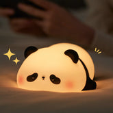 Huggwaii Cute Panda Night Light LED Squishy Tap Lamp Best Gift for Baby and Girl